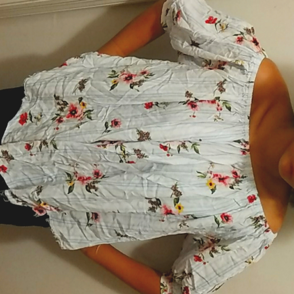 Off the shoulder shirt